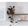2pcs Wooden Letters by ica Cursive Wood Letter for Wall Various Sizes