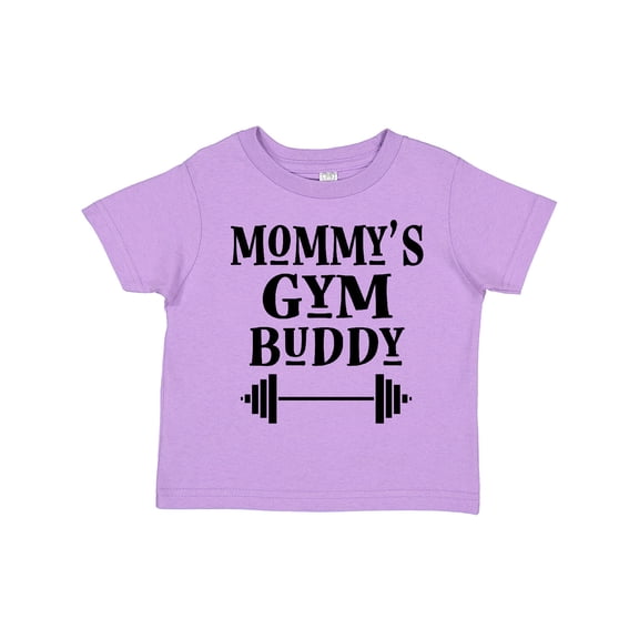Inktastic Mommy Gym Buddy Workout Boys or Girls Toddler T-Shirt