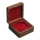 thumbnail image 5 of Estuche de exhibición de monedas de desafío Caja de almacenamiento de madera Caja de presentación de exhibición Medalla de Línea roja, 5 of 9