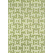 Momeni Contemporary Rectangle Area Rug, Green, 2'3" X 4'6"