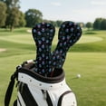 thumbnail image 3 of Yuyamidu Dog Paw Golf Club Head Covers for Women Cute Golf Accessories PU Leather for Woods and Driver Fairway Hybrids, 3 of 7