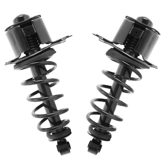 Detroit Axle - AWD 2pc Rear Struts for 2008 2009 Ford Taurus Mercury Sable, Struts with Coil Spring Complete Struts Assembly Replacement Suspension