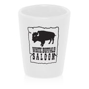 12 Pieces Blank Sublimation Shot Glasses 1.5 ounces Frosted Heat Thermal Transfer Coating Dye