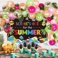 thumbnail image 4 of 7x5FT School's Out of The Summer Background End of School Year Party Backdrop Beach Pool Backdrop for Summer Vacation Party Decorations, 4 of 6