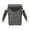 Gray, variant on Dualoai Hair s Bag Barber Hairdressing Bag Cosmetology Bag Salon Pouch PU Leather Black