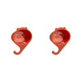 thumbnail image 1 of Toystoory Cesta de drenaje para fregadero, lavaplatos, cocina, lavabo, colador, organizador, estante para grifo, filtro de multifuncional de Rojo naranja 2Conjunto, 1 of 6