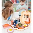 thumbnail image 3 of Cooking Play Toy Set: Funny Kitchen Cookware Playset Educational Toy for Kids, 3 of 10