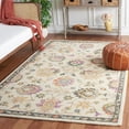 thumbnail image 2 of SAFAVIEH Blossom Angel Floral Area Rug, Beige/Lavander, 4' x 6', 2 of 11