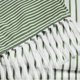 thumbnail image 3 of Cortina de ducha de tela para baño, moderna cortina de ducha a rayas, impermeable, para baño, juego de cortinas de ducha de 72 x 72 pulgadas de largo con ganchos para cortinas, 3 of 5