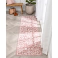 thumbnail image 5 of Well Woven Della Blush Vintage Medallion Runner Rug, 2' x 7', 5 of 9