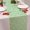 Green, variant on Konghyp Hot Gold Foil Table Flag, Nylon Yarn Fabric Table Decoration, Christmas Holiday Gathering Table Runner, Festive Snowflake Design, Perfect for Parties and Special Events