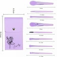 thumbnail image 2 of RAGUPEL 2026 New 8Pc Makeup Brushes Set with Bag for Travel,Home,Party Basic Brush Heads, Travel Wood Makeup Brush Kit Candy Colored Gift for Girls Beaut Portable Macaron, 2 of 7