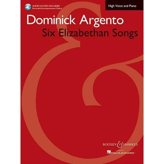 Six Elizabethan Songs - High Voice - New Edition - With Online Accompaniments (Paperback)