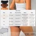 thumbnail image 3 of Womens Underwear, High Waisted Lace Thongs Panties for Women Plus Size Retro Thong High Rise Lacy Underwear Soft Stretch Briefs Panty Wine XXL, 3 of 3