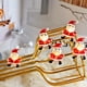 thumbnail image 4 of Lámparas de Navidad Santa Claus, luces LED, decoración de colores, cadena de luces, luces de colores, iluminación festiva, luces de Navidad para exteriores, luces de Navidad para interiores,, 4 of 6