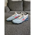 thumbnail image 1 of Ni - ke Ni - ke Air VaporMax Flyknit 3 Photo Blue Gold Mens sz 8.5, 1 of 5