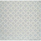 thumbnail image 2 of SAFAVIEH Cambridge Leonard Geometric Wool Area Rug, Light Blue/Ivory, 4' x 4' Square, 2 of 6