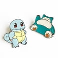 thumbnail image 2 of Broches esmaltados periféricos de dibujos animados de Anime pikaqiu Bulbasaur Psyduck, personajes, bolsas para ropa, alfileres, insignias, regalos de joyería para fanáticos, 2 of 4