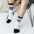 thumbnail image 5 of LOFIR Toe Socks for Men, Cotton Athletic Running Ankle 5 Finger Quarter Mens Ankle Socks Size 7-10.5, 5 Pairs, 5 of 7
