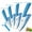 Blue, variant on Ceramic Knives Complete Kitchen Unit,3 4 5 6inch Chef Knife Utility Fruit Slicing Peeler with Sheath White Blade