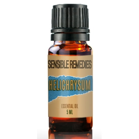 Sensible Remedies Helichrysum 100% Pure Therapeutic Grade Essential Oil 5 mL (0.167 fl (Best Helichrysum Essential Oil)