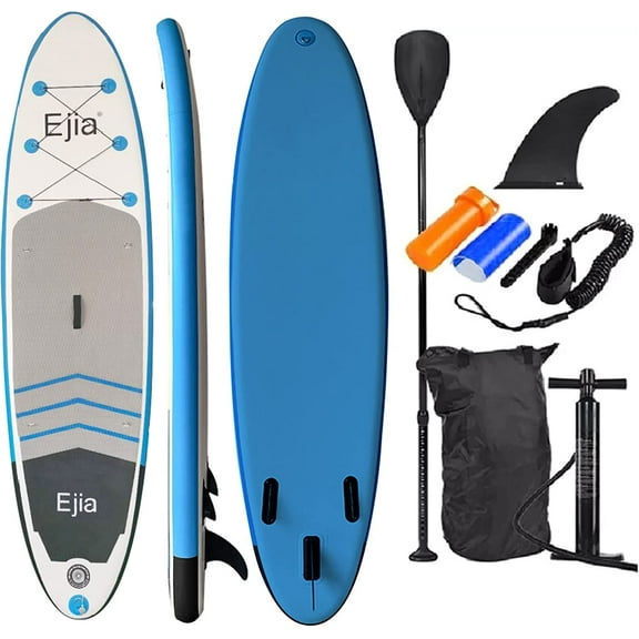 ASA TECHMED 10' Inflatable Stand Up Paddle Board SUP - Adjustable Paddle, Carrying Bag