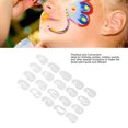 thumbnail image 3 of Plantillas De Patrones De Cejas, 20 Patrones Diferentes, Plantillas De Pintura Facial, Reutilizables, Multiusos Para Pintura De Arte Corporal, 3 of 8