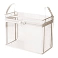 thumbnail image 1 of Bolsa de almacenamiento para peluches, bolsa organizadora de peluches de fácil visibilidad, estuche de viaje. Blanco, 1 of 9