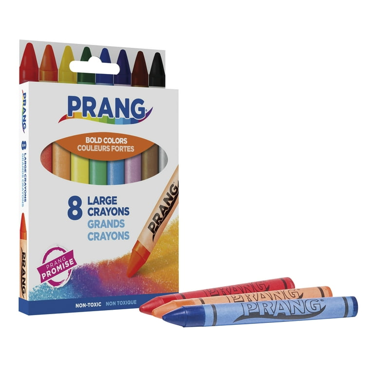 Large Crayons Made with Soy, 8 Colors/Pack Large Crayons Made with Soy, 8 Colors/Pack