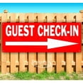 thumbnail image 1 of Guest Check-In 13 oz Vinyl Banner With Metal Grommets, 1 of 4