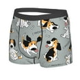 thumbnail image 2 of Bingfone Funny Beagle Active Dog Men'S Underwear - Casual Stretch Boxer Briefs-Medium, 2 of 9