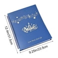 thumbnail image 3 of Fesfesfes Dossier pour Partitions, Classeur pour Partitions de Piano, Pages Format A4, Double Face, Inscriptible, Dossier de Chorale pour Fanfare, Convenant au Piano, 3 of 6