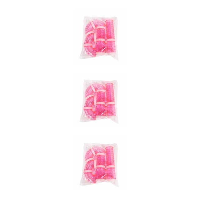 Justharion Plastic Transparent Pipe For Hamster Fun Creative Connection Tunnel Track Rat Toy Combined Freely pink 3Set