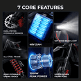 thumbnail image 5 of Skeri Electric Dirt Bike for Teens Adults, 14"/12" Fat Tire 2000W (Peak 3200W) 48V 21AH Battery 32MPH Hydraulic off-Road Age 13+, 5 of 16