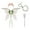 B-White, variant on 4PCS/Set Fairy Wings for Women Adult - Mother Nature Costume Butterfly Wings for Renaissance Halloween Renfaire Fantasy Cosplay