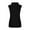 Black, variant on Womens Sleeveless Turtleneck Shell Slim Fit Solid Color Modern Comfort Top
