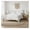 White,Classic, variant on Cassandra Queen Tufted Headboard, Upholstered in Durable Linen Fabric – Premium Foam Cushioning, Adjustable Height, Floating Wall or Bed Frame Mount, Compatible with Adjustable Beds