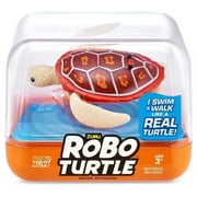 Robo Alive Robo Turtle Orange Robotic Pet Figure