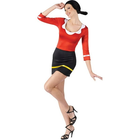 Olive Oyl Sexy Adult Halloween Costume