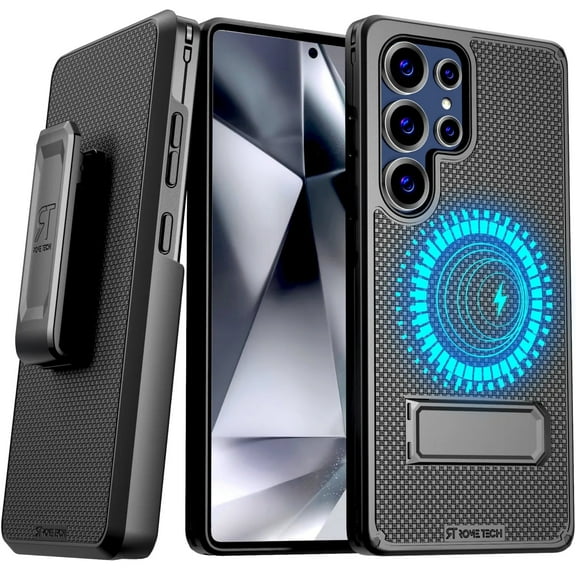 Samsung Galaxy S25 Ultra Magsafe Holster Phone Case With Belt Clip