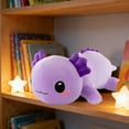 thumbnail image 2 of Viflosae Boys Gifts Age 4-5 Toys Boys 4-6 Gift for Girlfriend Hexagon Salamander Doll Sleeping Cartoons Cute Soft Cute Doll Fish Children Plushtoy Home Decoration, 2 of 7