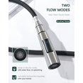 thumbnail image 5 of Metal Kitchen Faucet  Replacement, 2-Mode Pull Down Kitchen Faucet Spray  with 15 Adapters, High Pressure Sink Sprayer Nozzle Stainless Steel, Brushed Nickel, 5 of 9