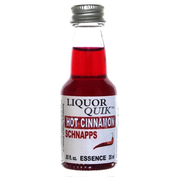 Liquor Quik Natural Schnapps Essence 20 mL (Hot Cinnamon Schnapps)