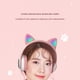 thumbnail image 4 of Bluetooth 5.0 Cute Cat Ear Auriculares Plegables Kitten Gaming Auriculares Con Efecto Estéreo Para Niñas Pc Computadoras Portátiles Teléfonos Inteligentes Dispositivos Inteligentes 400Mah matsuzay EL013496-02, 4 of 5