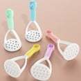 thumbnail image 4 of Naierhg Potato Masher Uniform Mesh Labor-saving Polypropylene Press-on Style Potato Ricer Puree Kitchen Tool for Home, 4 of 7