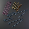 thumbnail image 5 of stitch holders 10pcs Random Colors Yarn Stitch Holder Set Crochet Knitting Needle Alloy Safety (Random Color), 5 of 11