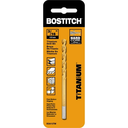 UPC 885911326308 product image for BOSTITCH 3/8-Inch Titanium Speed Tip Drill Bit, BSA124TM | upcitemdb.com