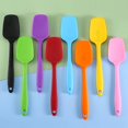 thumbnail image 4 of 1pc/2pcs, Silicone Spoon Spatula 8.27inch, T Shovel, Scraping Spoon, High Temperature Resistant Spatula, Kitchen Baking Tools, 4 of 27