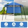 thumbnail image 2 of Spaco 7 x 7 Feet Sland Adjustable Portable Canopy Tent with Backpack-Blue, Party Tent for Outside Party Waterproof Canopy Wedding Tent BBQ Shelter, 2 of 7