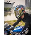 thumbnail image 2 of Casco integral para motocicleta de carreras Soman, casco para montar en carretera, casco para hombre y mujer, aprobado por DOT, 2 of 5